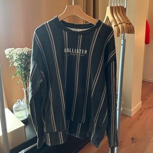 Hollister Embroidered Striped Long Sleeve